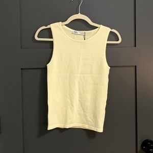 Zara Yellow Tank
